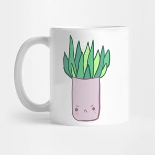 Angry plant cartoon Mug